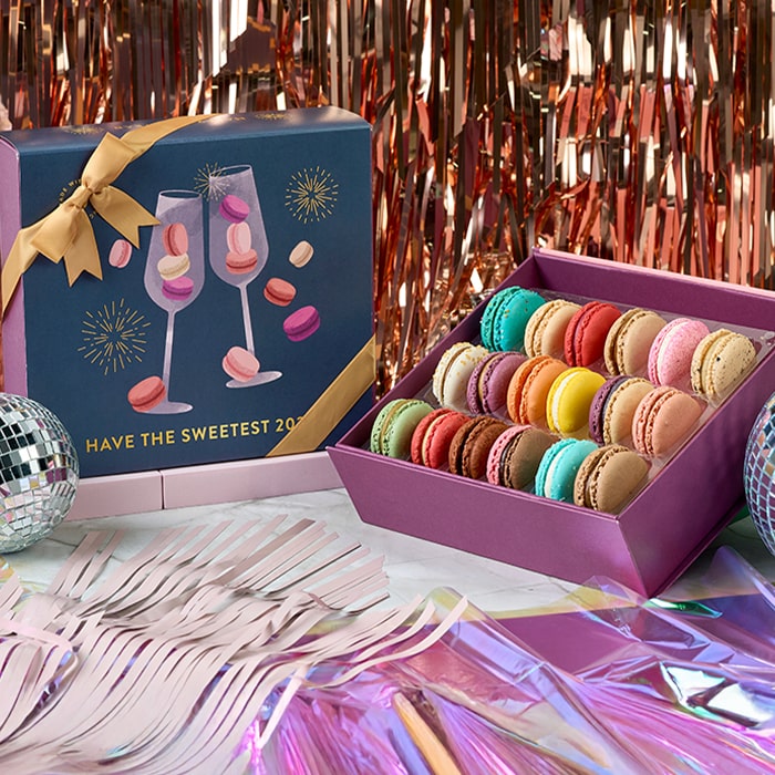 Funky New Year Tasting Box (18 Macarons)