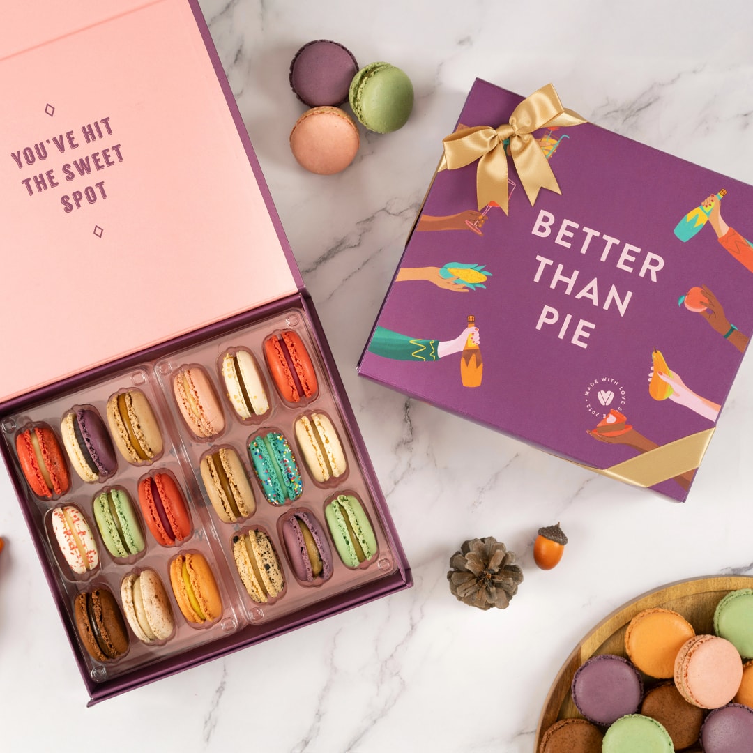 Eat The Macs First! Tasting Box (18 macarons)