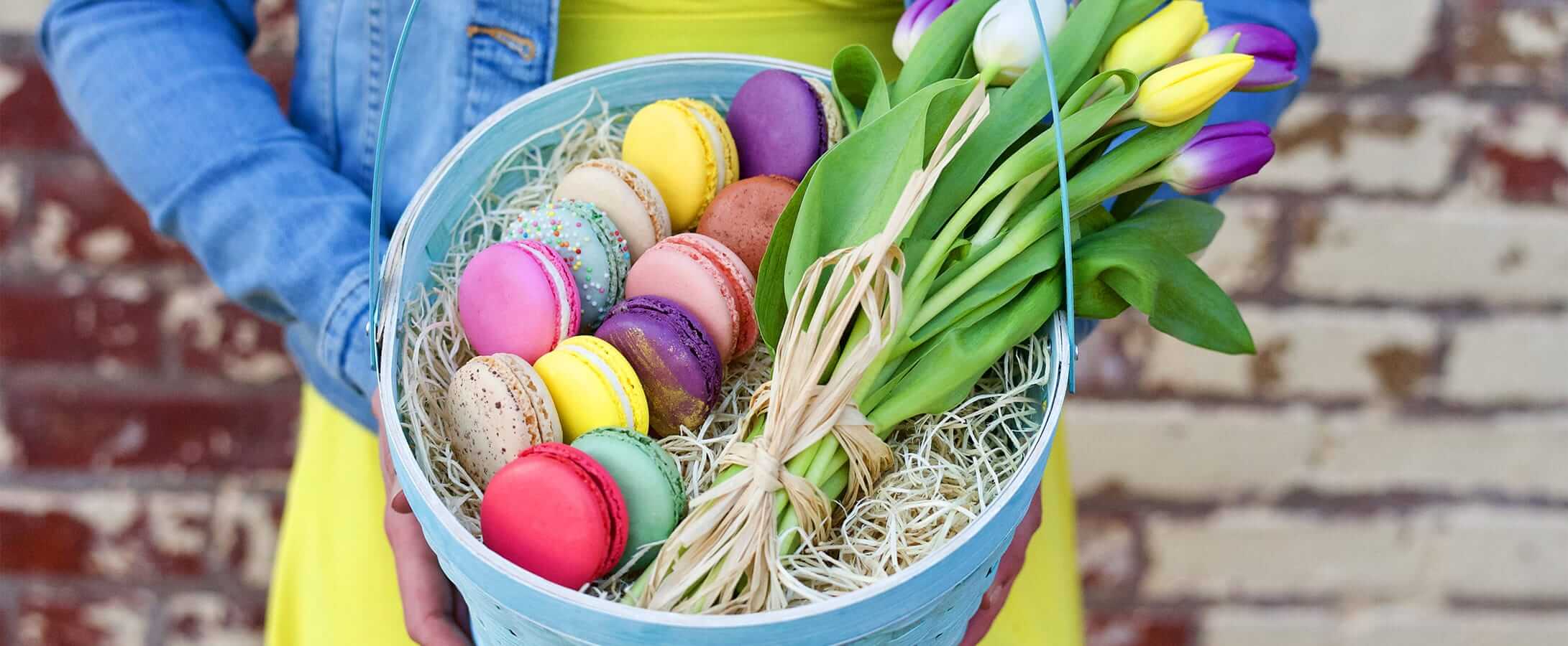 Fill this springtime with color and macarons