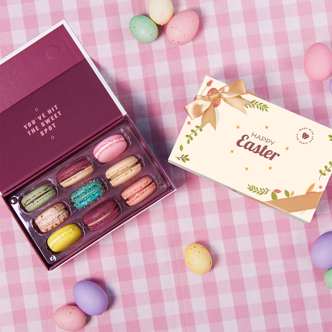 Build Your Own Hoppy Easter Box (9 macarons)